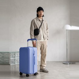 TELA 70 Trunk Check-In-Koffer – Cosmic Blue – Serie 2