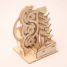 Building kit Knikkerbaan S-Lift Hybrid on solar energy/battery wood
