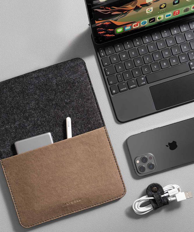 Felt & Washpapa MacBook Sleeve