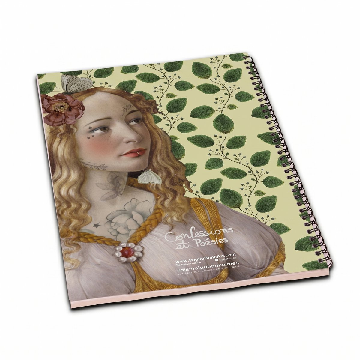CAHIER A4 SPIRALE EXTASE 60 PAGES