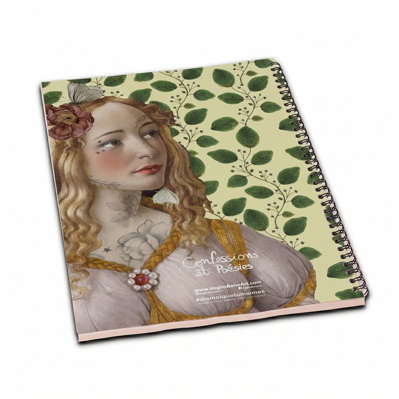 CAHIER A4 SPIRALE EXTASE 60 PAGES