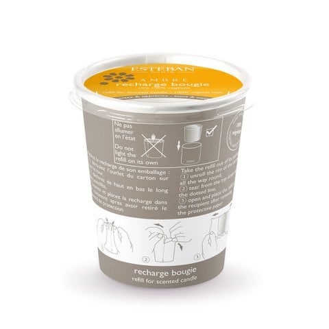 Esteban Classic Ambre Refill Scented Candle 180gr