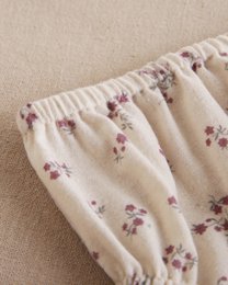 Babykleid mit Blumendruck und Pompon-Detail P71-11604032