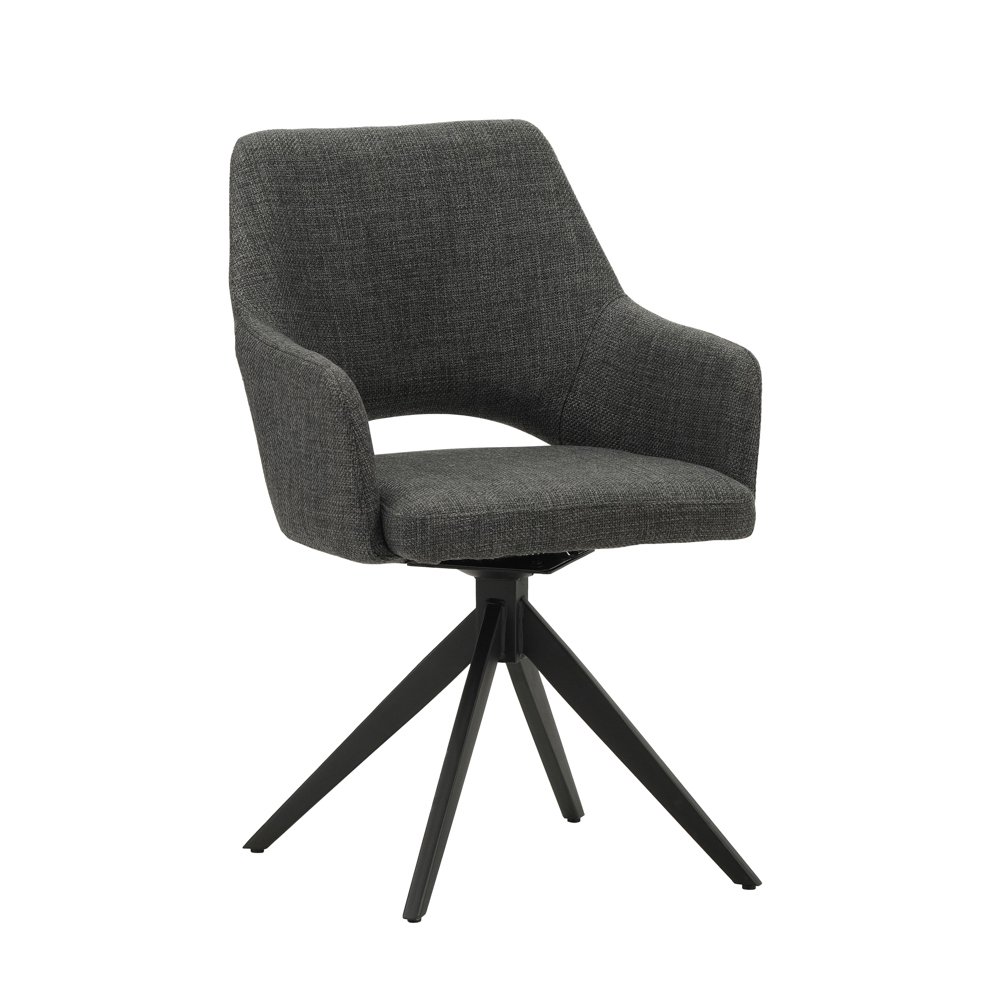 Silla Asher antracita