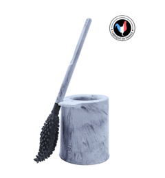 bbb La Brosse WC Bio-sourcÃ©es Et RecyclÃ©es Gris Ã©toile
