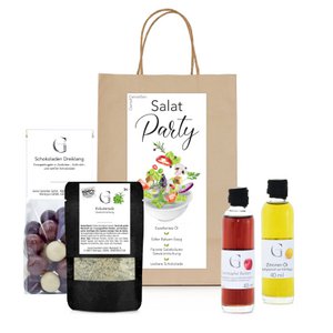 Saladeparty in een zakje – cadeau
