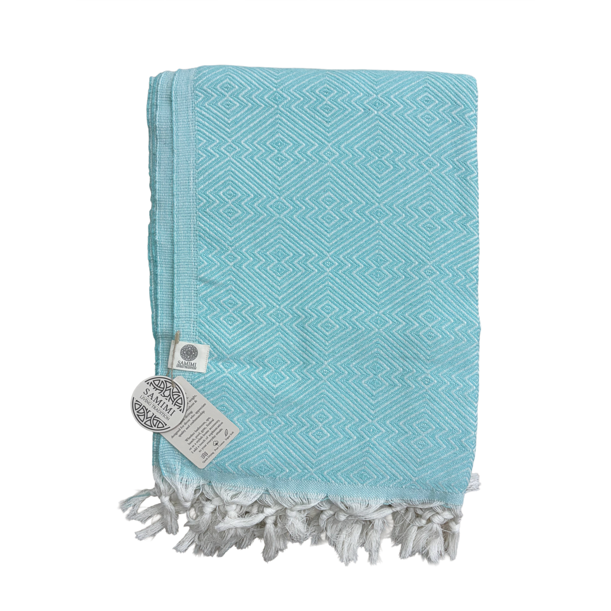 ATOM XXL Oversized Katoenen Strandlaken – 200x250 cm – Sneldrogende Handdoek – Mintgroen