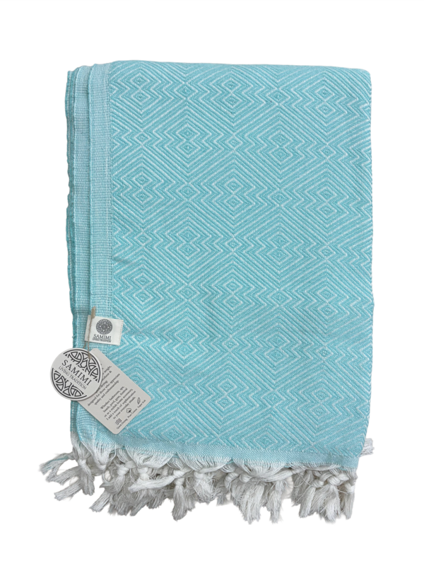 ATOM XXL Oversized Cotton Beach Towel – 200x250 cm – Quick Dry Towel – Mint Green