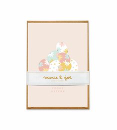 Carte de voeux "Oeufs de Pâques"