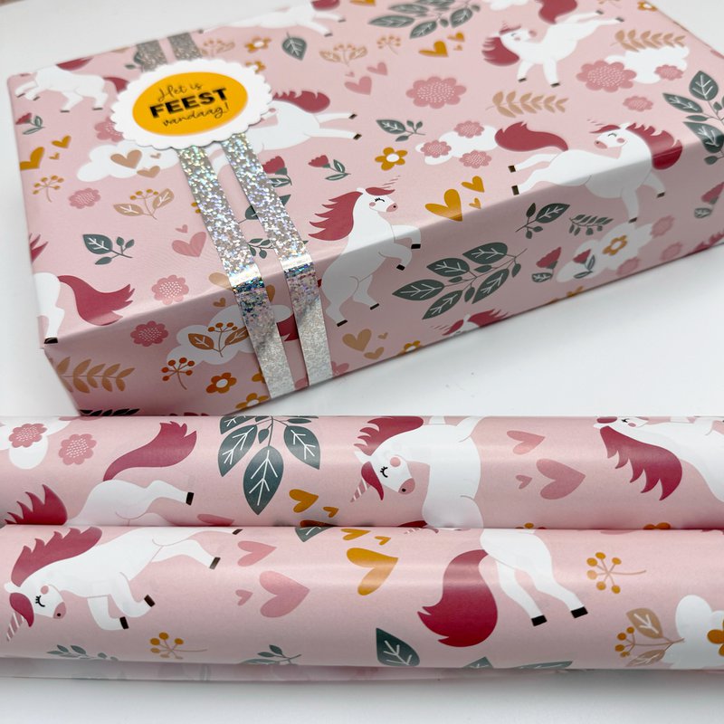 Carta da regalo 'Unicorno' - in 10 pezzi