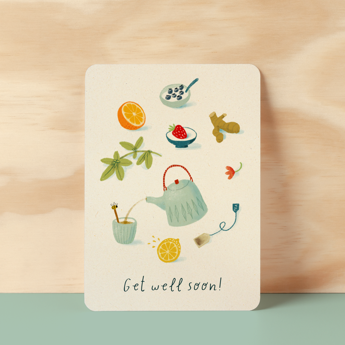 Postcard | Get well soon!