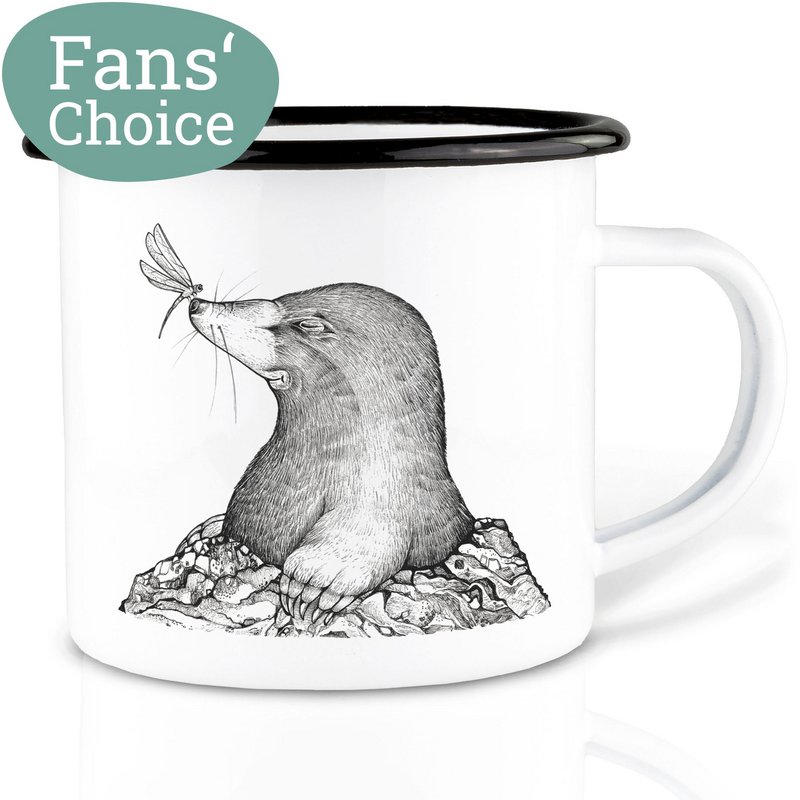 Enamel cup – Malwina