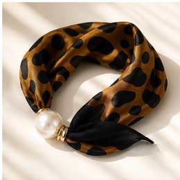HS Pearl Scarf New Colors - Magnetic Pearl Closure