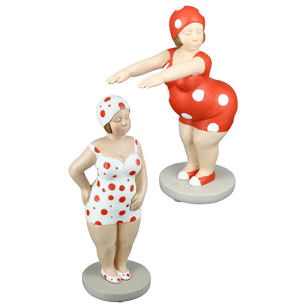 Poly figure "Becky" red / white VE 4 so