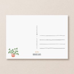 Postkaart | Planten en Koffie