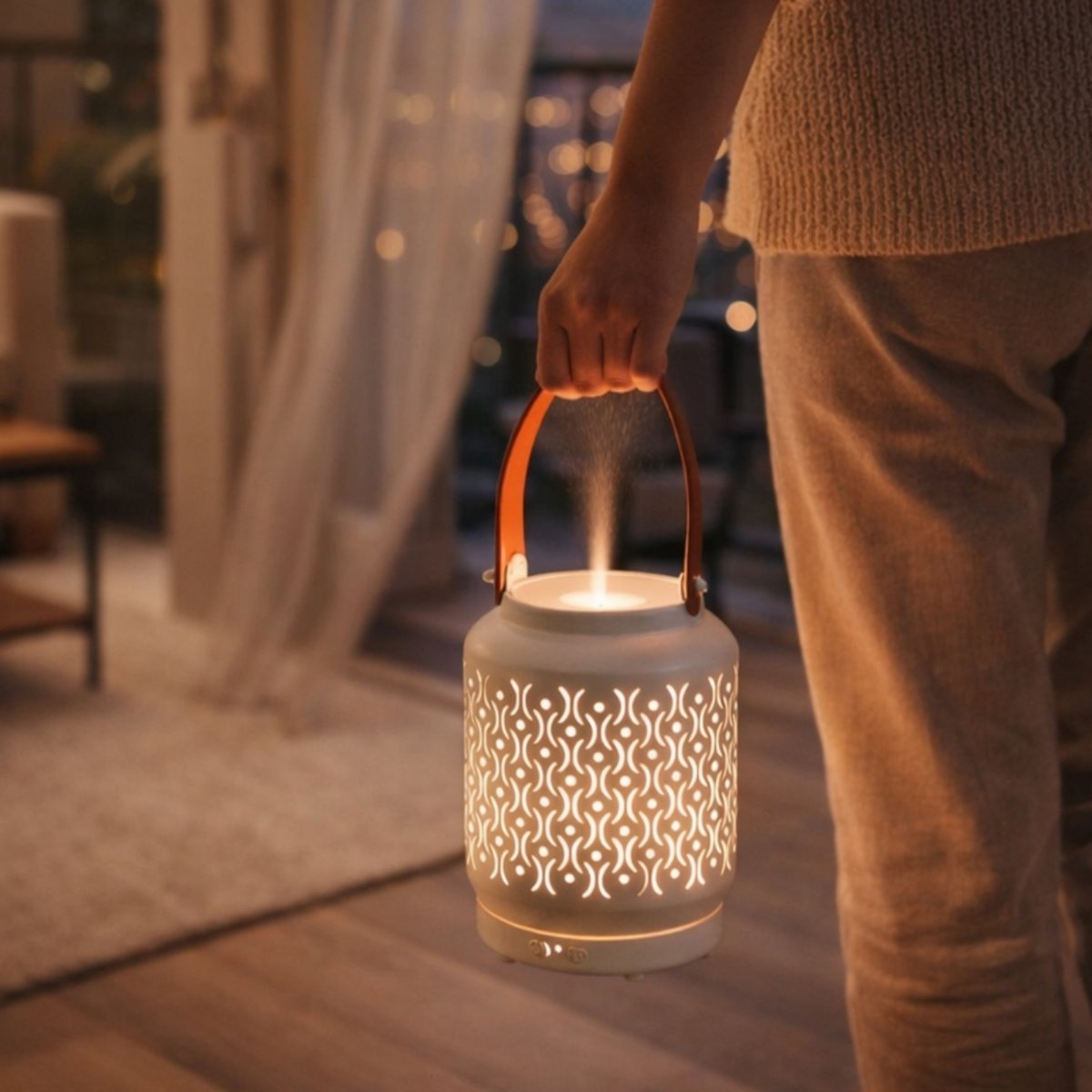 Ultrasonic Diffuser - Madrid – Nomadic Diffusion with Battery – Essential Oils and Perfumes – Decoration – Aromatherapy Object