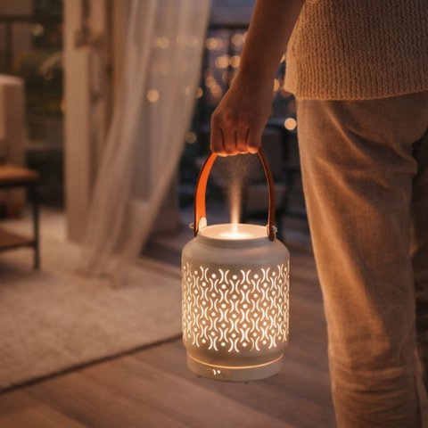 Ultrasonic Diffuser - Madrid – Nomadic Diffusion with Battery – Essential Oils and Perfumes – Decoration – Aromatherapy Object