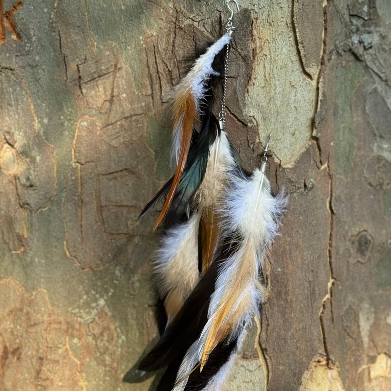 Wild soul - Boho earrings with long springs