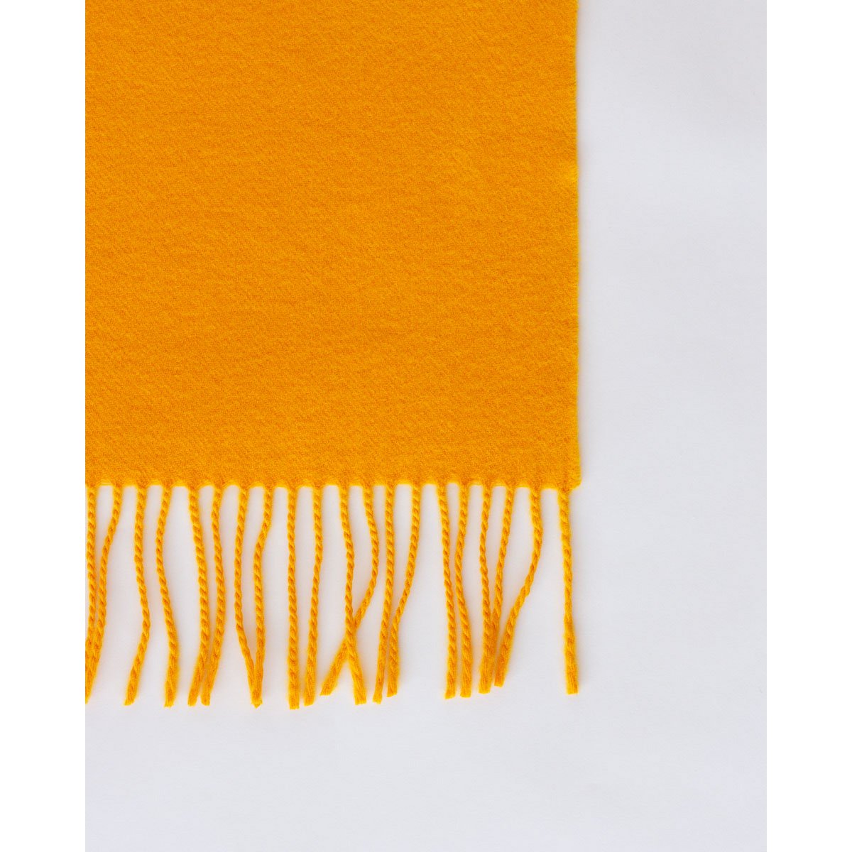 Couverture de jet de laine Rio jaune