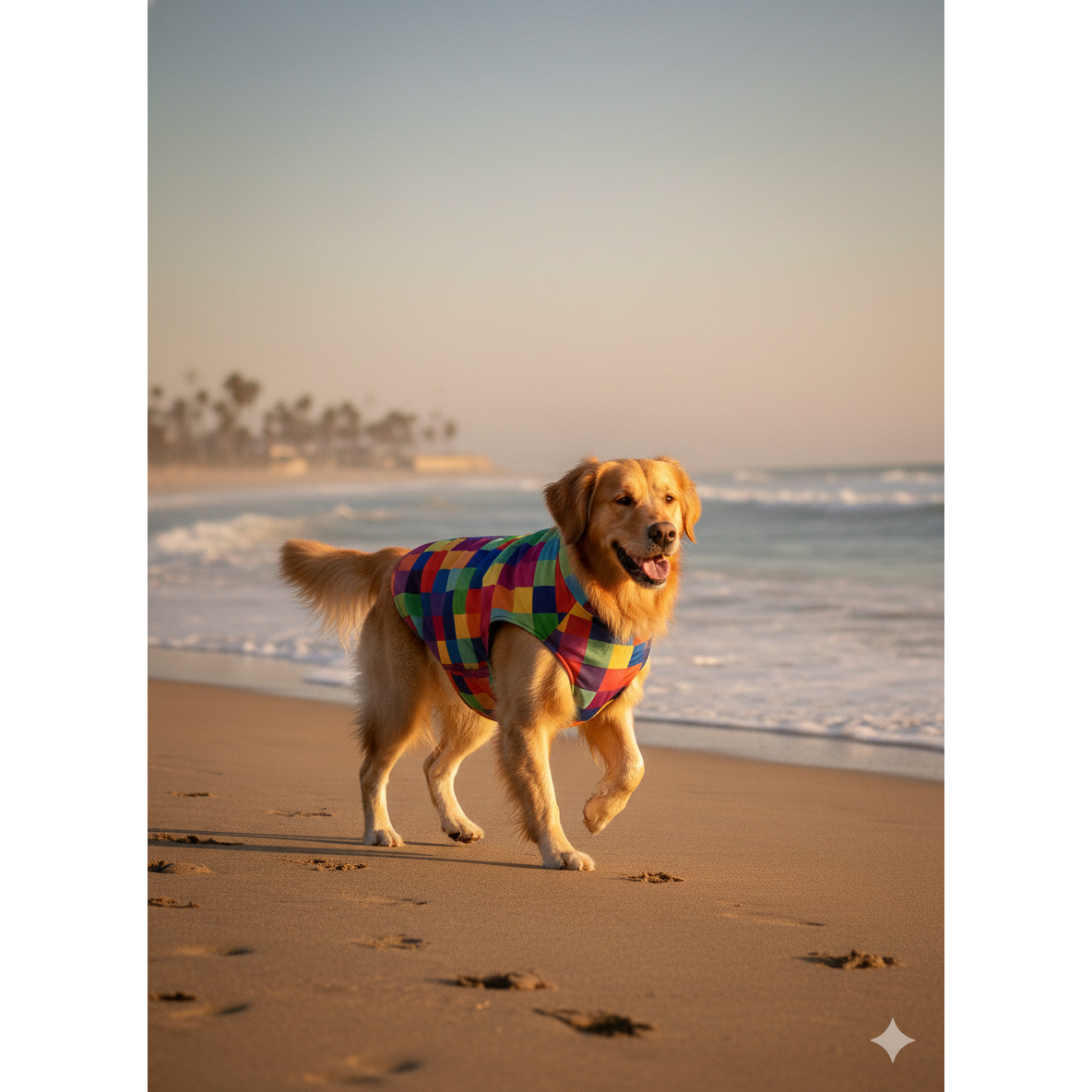 Colorbox Dog Jacket Set - Big Breed Sizes 6-9 (4 Pcs)