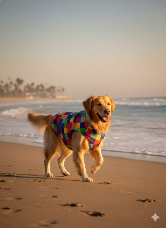 Colorbox Dog Jacket Set - Big Breed Sizes 6-9 (4 Pcs)