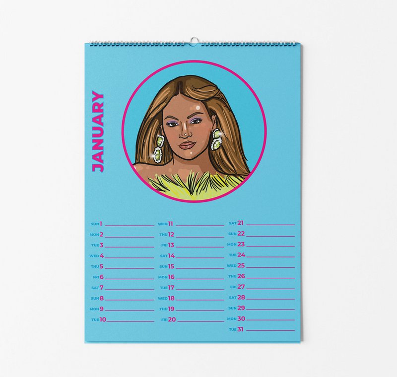 Iconic Women Calendar 2023