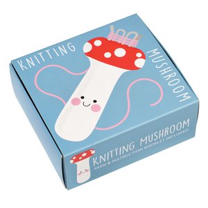 Knitting mushroom kit