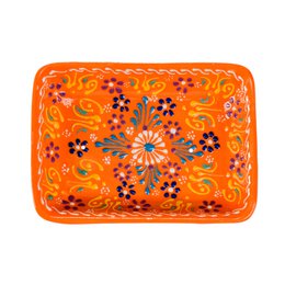 Soap dish Mezze colored, hand-painted