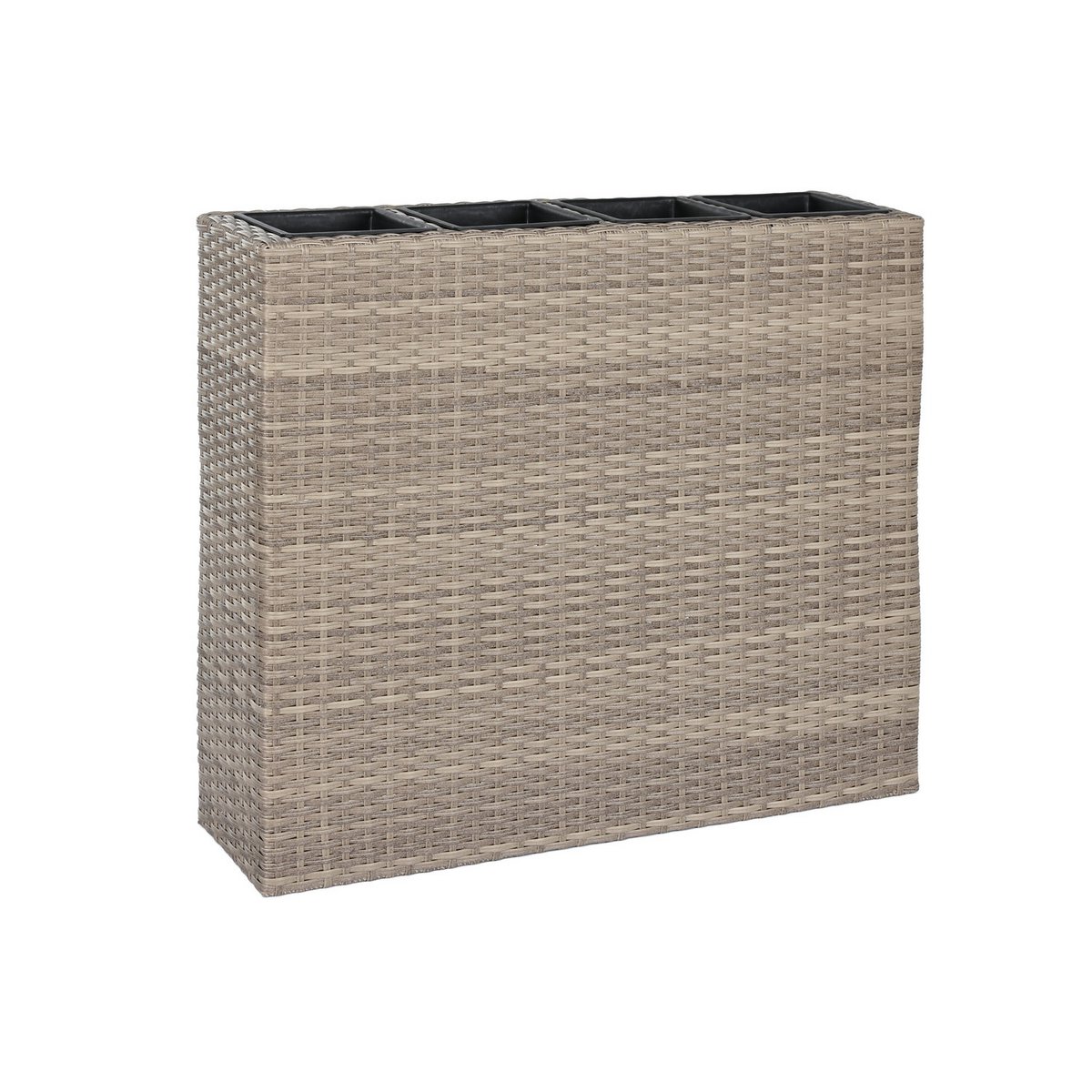 VASO DA FIORIERA IN RATTAN SINTETICO PP 95X26X80 FIORIERA MC211113