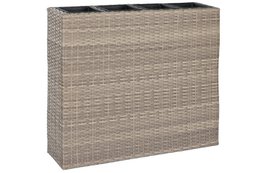 MACETERO RATAN SINTETICO PP 95X26X80 JARDINERA MC211113