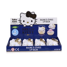 3D Gold Hello Kitty Lippenbalsam