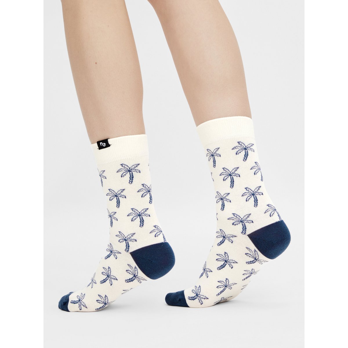 Organic socks palm trees - socks with palm tree pattern