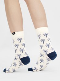 Organic socks palm trees - socks with palm tree pattern