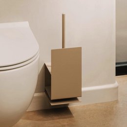 Sorrento toiletborstelhouder – moderne roestvrijstalen badkameraccessoires