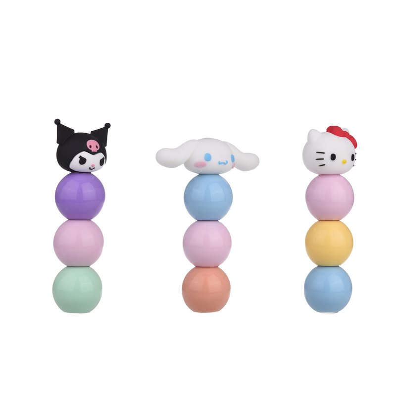 Hello Kitty & Friends 3-in-1 markeerstift met 3D-figuurtje