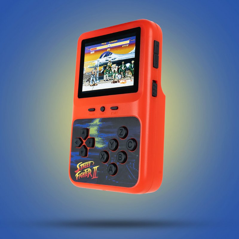 Street Fighter II - retro gaming handheld