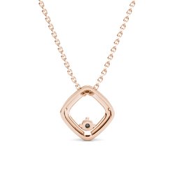 Adelise - Or Rosé et Cristal Pendentifs