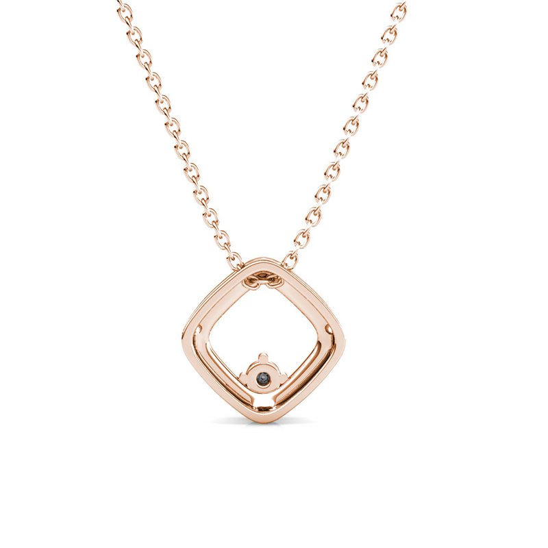 Pendentifs Adelise - Or RosÃ© et Cristal