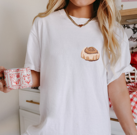 T-Shirt Zimtschnecke Kanelbullar - BIOBAUMWOLLE Schweden Shirt Geschenk Fika