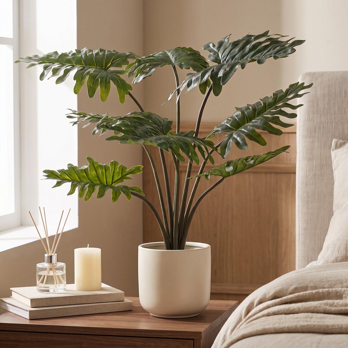 Kunstplant - Philodendron - 60 cm