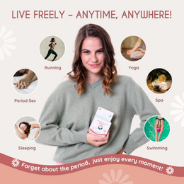 Femi.Eko® universele menstruatieschijf – Duurzaam, herbruikbaar, hoog comfort, capaciteit van 50 ml