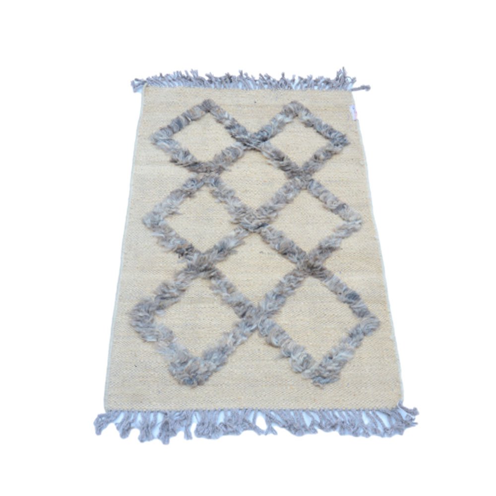 IKAT Sivas Tan Brown Kelim Teppich