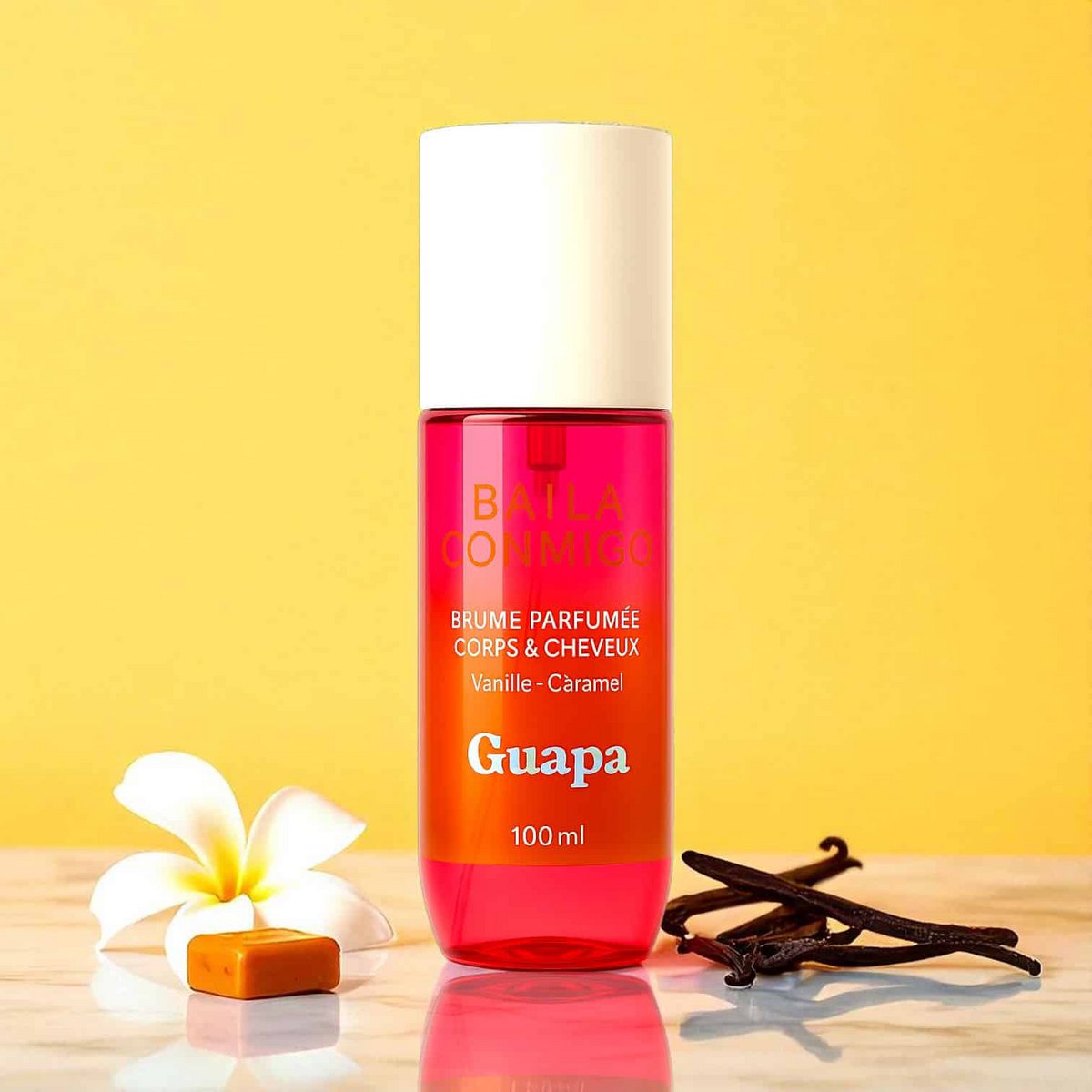 Scented body & hair mist - GUAPA - Vanilla caramel