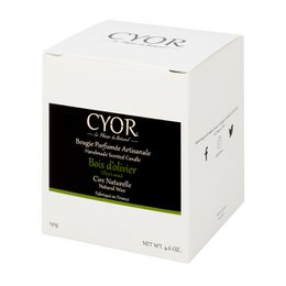 Bougie naturelle Bois d'olivier