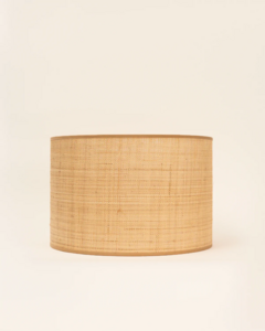 Natural Raffia lampshade