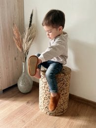 Botines Chelsea - Coñac