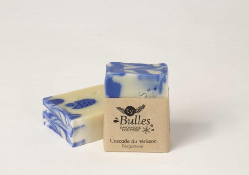 Organic soap "Cascade of the hedgehog"