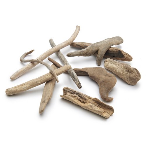 Drijfhout dun, 500 g, 5-15 cm, natuurlijk