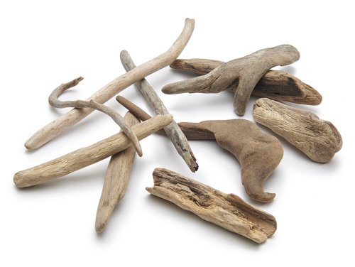 Drijfhout dun, 500 g, 5-15 cm, natuurlijk