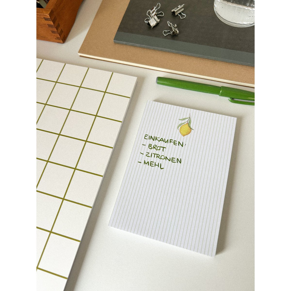Bloc-notes poire, bloc-notes rayé, notes, bloc-notes, bloc-notes à base de plantes, fruits